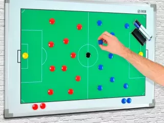 Pizarra táctica magnética TEAM LUX 60x90 - Fútbol
