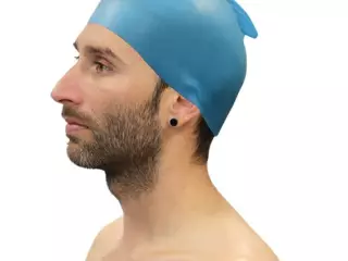 GORRO NATACIÓN SILICONA CON ALETA SOFTEE