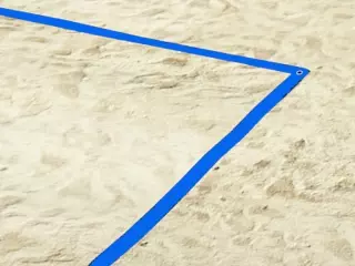 Juego Cintas PVC Delimitadoras Balonmano Playa