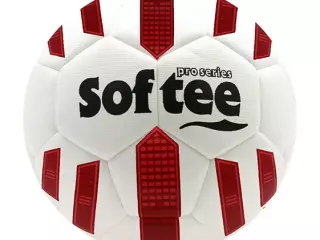 BALON FUTBOL HIBRIDO SOFTEE MAX - BLANCO/CORAL FLUOR, FUTBOL11