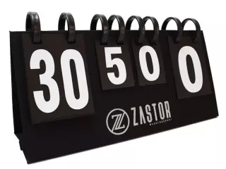 Marcador de mesa TRACK - Puntos: 0-30 Juegos: 0-5 - 44x25cm