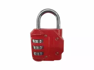 CANDADO MAXI - ROJO,