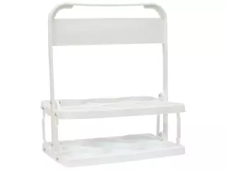 PORTABOTELLAS PVC BASICA  6UDS BLANCO