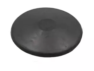 DISCO LANZAMIENTO CAUCHO - 2 KG, NEGRO