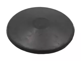 DISCO LANZAMIENTO CAUCHO - 1.75 KG, NEGRO