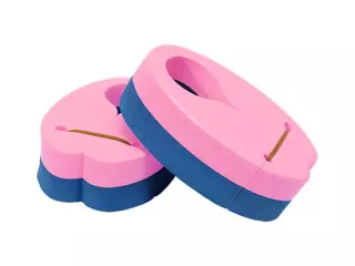 BRAZALETE FOAM BEBE NEW MULTICOLOR- PAR - BABY, ROSA/AZUL