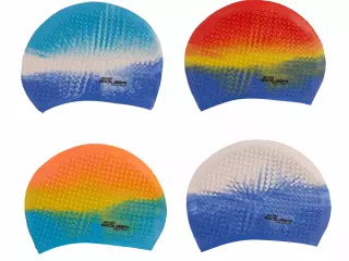 GORRO NATACIÓN SILICONA SQUBA BUBBLE MULTICOLOR