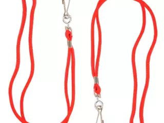 Cordón silbato standard NECK. Pack de 2 - Rojo