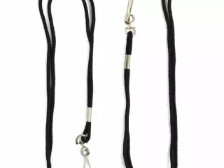 Cordón silbato standard NECK. Pack de 2 - Negro