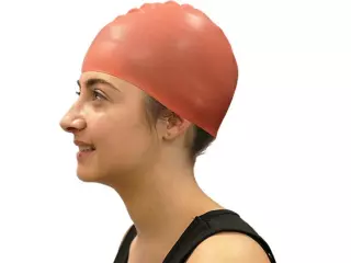 GORRO NATACION SILICONA SOFTEE - SENIOR, NARANJA