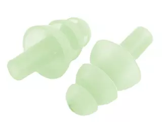 JUEGO TAPONES OIDO SILICONA SILFIX - VERDE, UNICA