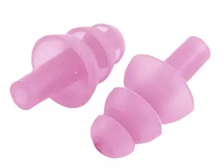 JUEGO TAPONES OIDO SILICONA SILFIX - UNICA, ROSA
