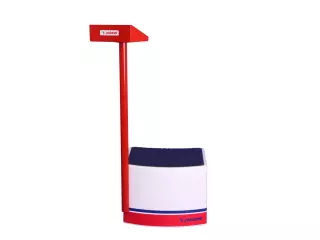 PODIUM PARA JUEZ DE SALIDA