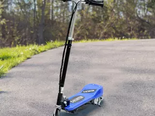 Patinete Eléctrico Plegable tipo Scooter con Manillar Ajustable - Color Azul - 81.5x37x96cm