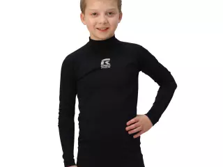 CAMISETA TÉRMICA ROX R-GOLD NIÑO - 12 AÑOS, NEGRO