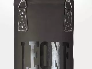 AT841 Saco de Boxeo Leone 1947 “Black edition” Negro mate de 30kg 110X35 CM