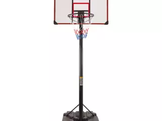 CANASTA PORTATIL EXTENSIBLE BALONCESTO DE 2,25 A 3,05 TABLERO 112X72X3 CM