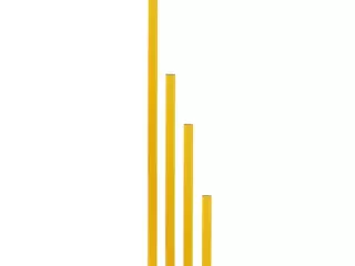 PICA PVC - 35CM, AMARILLO