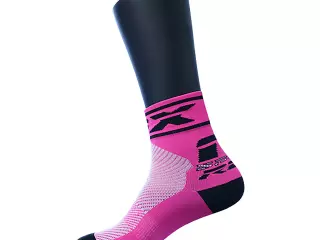 CALCETIN ROX R- RUNNING STEP MEDIA CAÑA - 43-46, ROSA FLUOR
