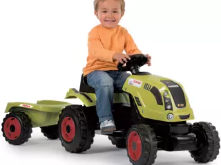 Tractor Claas Farmer Xl + Remolque  3 Años+verde/rojo PORTES GRATIS