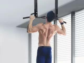 Barra De Barbilla-Up Chin-Up Aptitud Que Estira Techo Varilla De Montaje 6 Mango dominadas