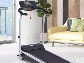 Cinta de Correr Eléctrica Plegable con 9 Programas Motorizado Pantalla LCD Pendiente Ajustable Velocidad 1-6 km/h 60x133x117cm Negro