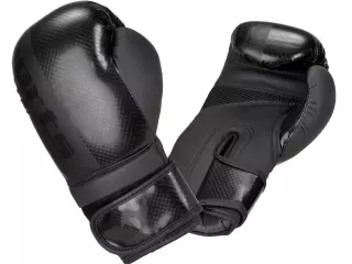 GUANTES BOXEO KIDS JU SPORTS "ASSASSIN"   NEGRO/AMARILLO/AZUL INFANTIL