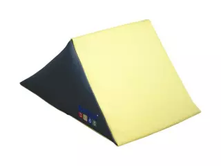 FIGURA MINITRIANGULO 25X25X25 CM - AMARILLO/GRIS,