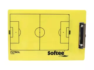 CARPETA TACTICA VELEDA FUTBOL - AMARILLO, GRANDE
