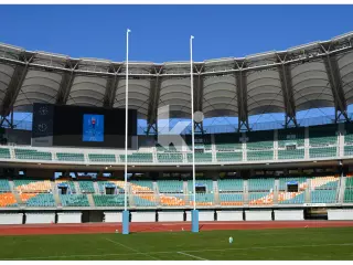 PORTERIA RUGBY HARROD MILENIUM 17 M. ANCLAJE BISAGRAS. JUEGO