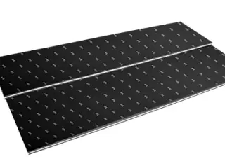 TAPIZ 150 X 50 X 3 CM DE GROSOR - NEGRO/BLANCO/NEGRO, 150X50X3 CM