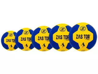 Balón balonmano X-TREME HB2400 amarillo/azul Disponible en talla 00-0-1-2-3