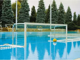 PORTERÍAS DE WATERPOLO FLOTANTES ALUMINIO. PAR.