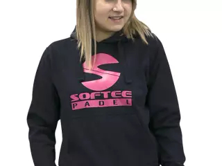 SUDADERA SOFTEE PADEL MUJER - MARINO/FUCSIA, XS#