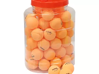 TARRO 60 PELOTAS TENIS DE MESA SOFTEE 40MM  NARANJA/amarilla PING PONG PELOTAS