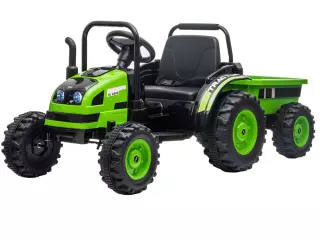 Tractor eléctrico – 3-8 años VERDE/ROJO preguntar stock