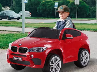 Coche Eléctrico Niño BMW X6M 3 Años+ Control Remoto con Música y Luz Apertura de Puerta PREGUNTAR STOCK