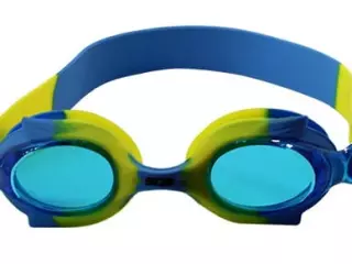 GAFA NATACION SQUBA HADAD JUNIOR - SENIOR, CELESTE/AMARILLO