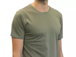 CAMISETA SOFTEE SPORTWEAR HOMBRE - S, VERDE MILITAR