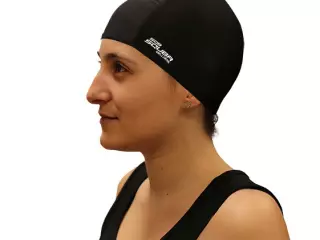 GORRO NATACION LICRA SQUBA - NEGRO, SENIOR