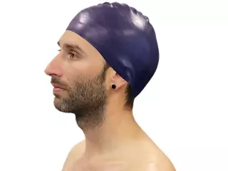 GORRO NATACION SILICONA SOFTEE - MARINO, JUNIOR