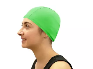 GORRO NATACION LICRA SOFTEE SENIOR - SENIOR, VERDE