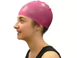 GORRO NATACION SILICONA SOFTEE - VIOLETA, SENIOR