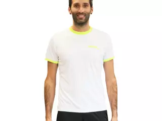 CAMISETA SOFTEE GALAXY NIÑO - BLANCO/VERDE FLUOR, 8 AÑOS