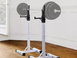 Banco de Pesas SQUAT RACK Soporte de Pesas para Gimnasios Carga Max 150 kg