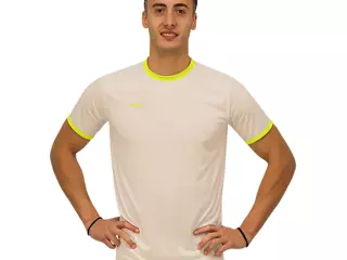 CAMISETA SOFTEE GALAXY NIÑO - 6 AÑOS, BLANCO/AMARILLO FLUOR