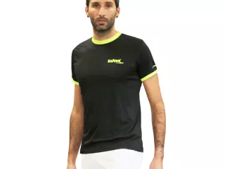 CAMISETA SOFTEE GALAXY NIÑO - NEGRO/AMARILLO FLUOR, 6 AÑOS