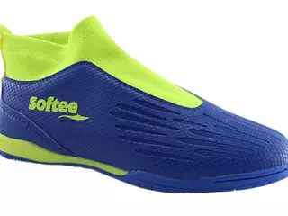 ZAPATILLA SOFTEE FUTBOL SALA GLOVE - ROYAL/AMARILLO FLUOR, 33#