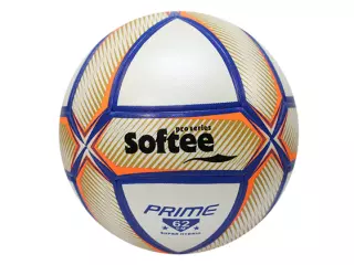 BALON FUTBOL SALA SOFTEE PRIME HIBRIDO - SALA 62, BLANCO/AZUL/NARANJA/ORO