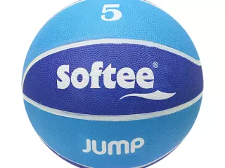 BALON BALONCESTO NYLON SOFTEE JUMP - 5, CELESTE/ROYAL